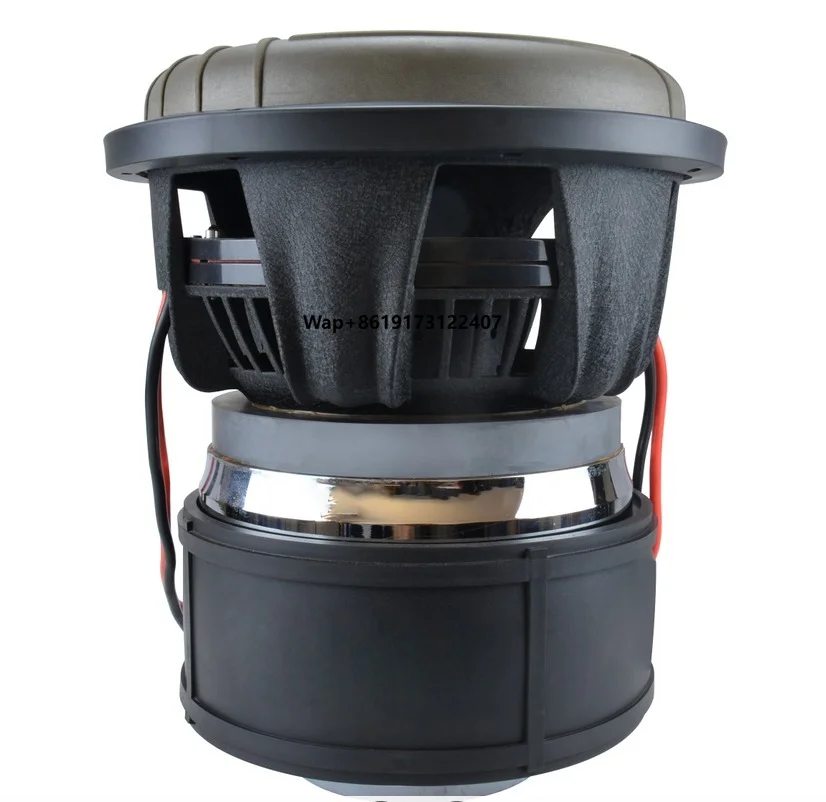 Wettbewerbsfähiger 12" 15" 18" Sub Woofer Wassertransferdruckstil Schwerer Bass Meistverkaufter Autolautsprecher Image