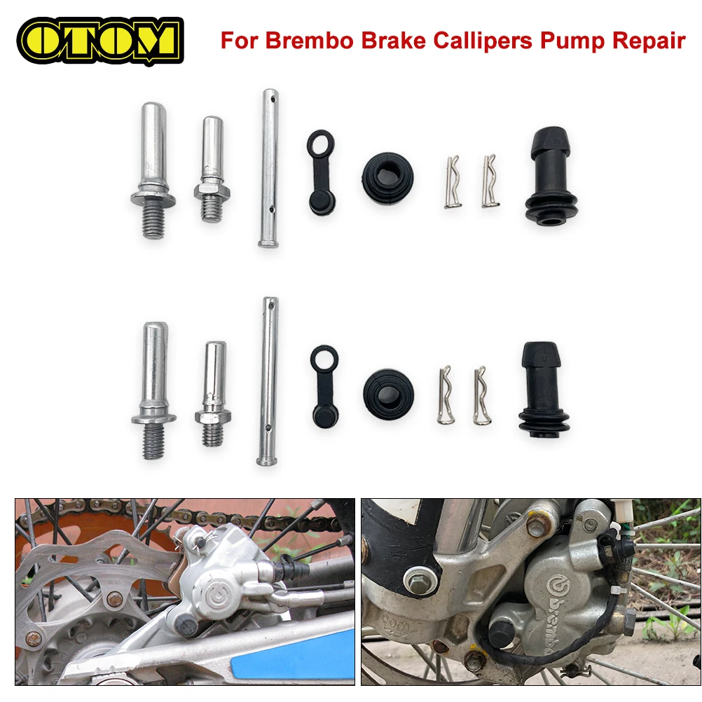 Für Brembo Sattel Motorrad Vorne Hinten Bremssattel Pumpe Gummi Hülse Welle Pin Reparatur Kit KTM HUSQVARNA SX SXF EXC EXCF FC Image