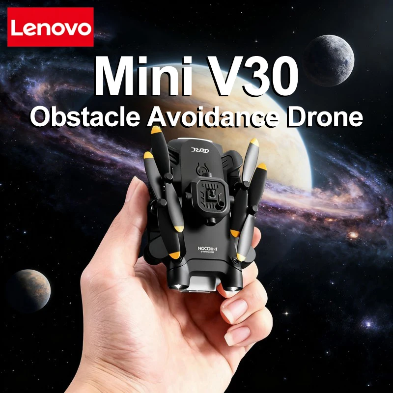 Lenovo Mini V30 Drohne 8K Luftaufnahme HD Professionelle RC FPV Drohne Fünfseitige Intelligente Hindernisvermeidung Mini Praktische GPS-Drohne