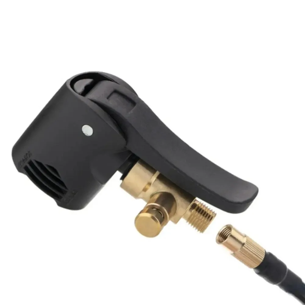 Reifen Luftpumpe Düse Reifen Inflation Ventil Adapter Praktische Aufblasbare Pumpe Stecker Reifen Inflator Chuck für Fahrrad/Motorrad Image