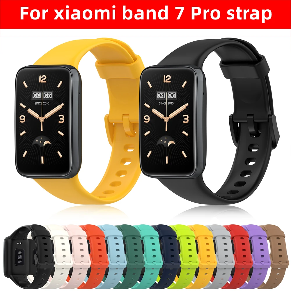 Riemen für das neueste Xiaomi Mi Band 7 Pro Silikon Armband Armband für Xiaomi Band Mi7 Pro Silikon Sport Armband für Mi7 Pro Band Image