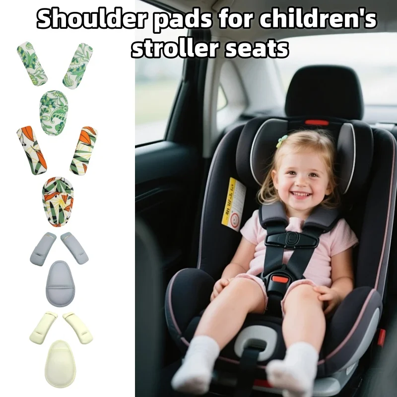 Zubehör für Kinderwagen, Schulterpolster, Leistenschutz, Gehhilfen für Babys, Sicherheitsgurte, universelle Sicherheitsgurte Image