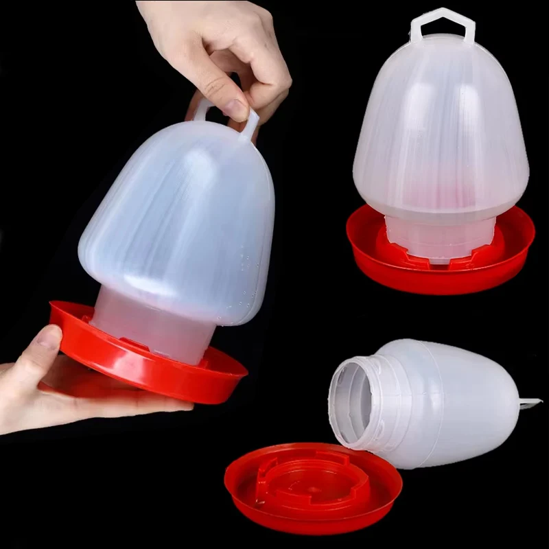 3 Arten 500/1000 ml Hühnerwassertopf, automatischer Kükentrinker, Papageien-Trinknapf, Wasserspender, Heim-Geflügelwasser-Trinkbecher