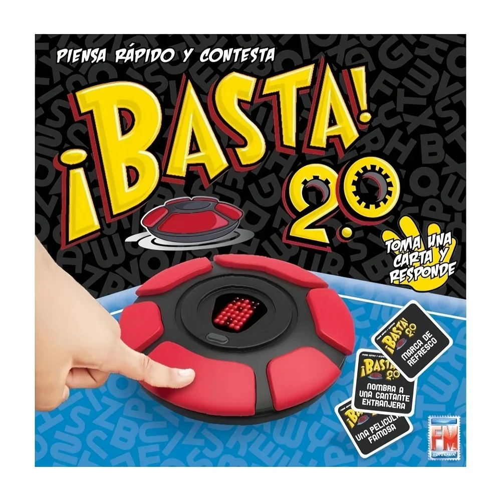BASTA 2.0 FOTORAMA MEXICO Brettspiel (spanische Version)! Batterie nicht enthalten, digitale Spiele, ein Brettspiel für die ganze Familie.