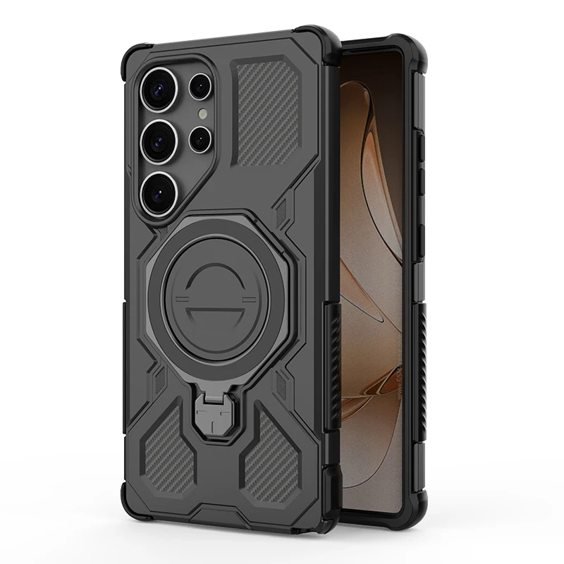 Étui de protection pour Samsung Galaxy S26 Ultra Plus S25 FE A17 5G A56 A55 A16 Support de téléphone portable Accessoires de téléphone portable Étuis