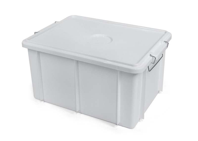 Giganplast Weiße Schachtel mit Deckel, 40 x 30 x 22 cm Image