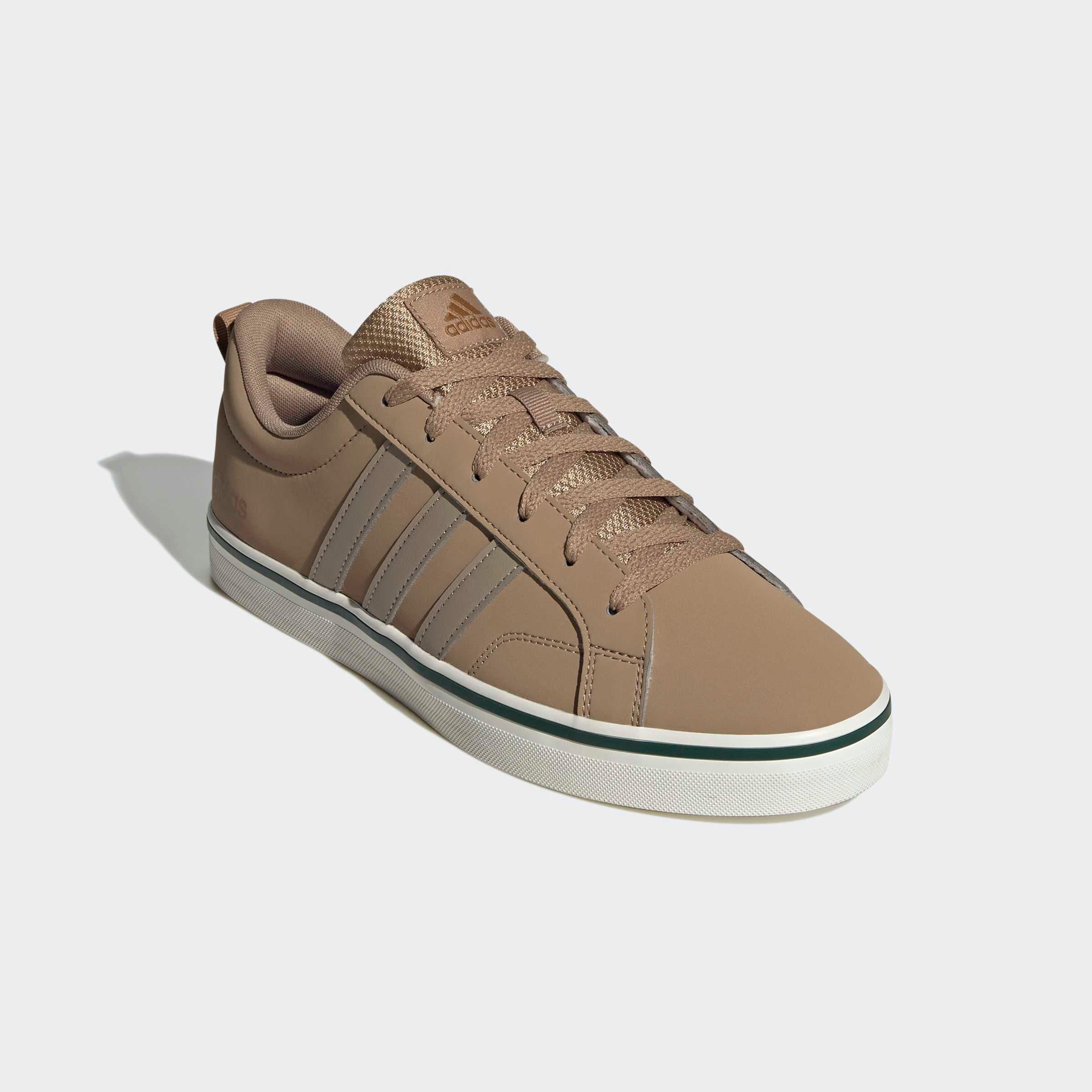 Sneaker ADIDAS SPORTSWEAR "VS PACE 2.0", Herren, Gr. 43, cardboard, blanch cargo, collegiate grün, Synthetik, Textil, Schuhe Sneaker