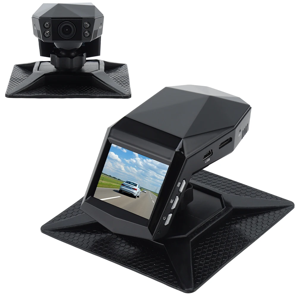 4K HD Auto-DVR Dashcam Neuer Fahrzeugrekorder 1080P Videorekorder 170° Weitwinkel Nachtsicht Auto-Zyklusrekorder Intelligente Auto-Dashcam Image
