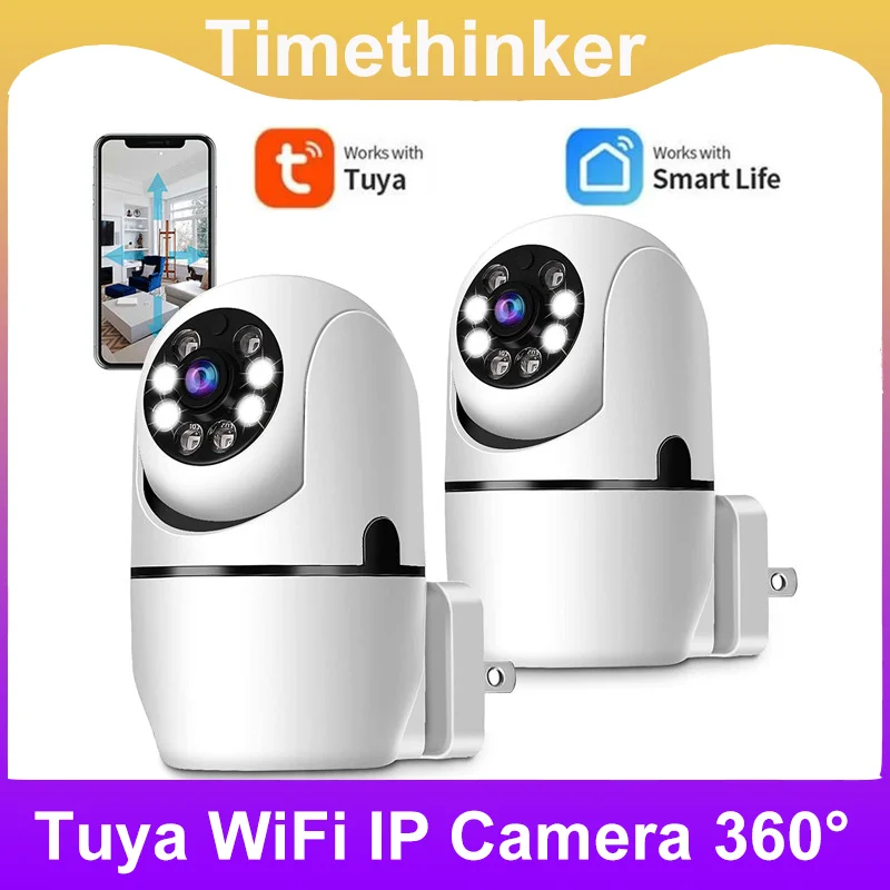 Tuya Wifi IP-Kamera 1080p HD Smart Wireless Zwei-Wege-Audio Nachtsicht Bewegungs erkennung Überwachungs kameras Smart Home Überwachung