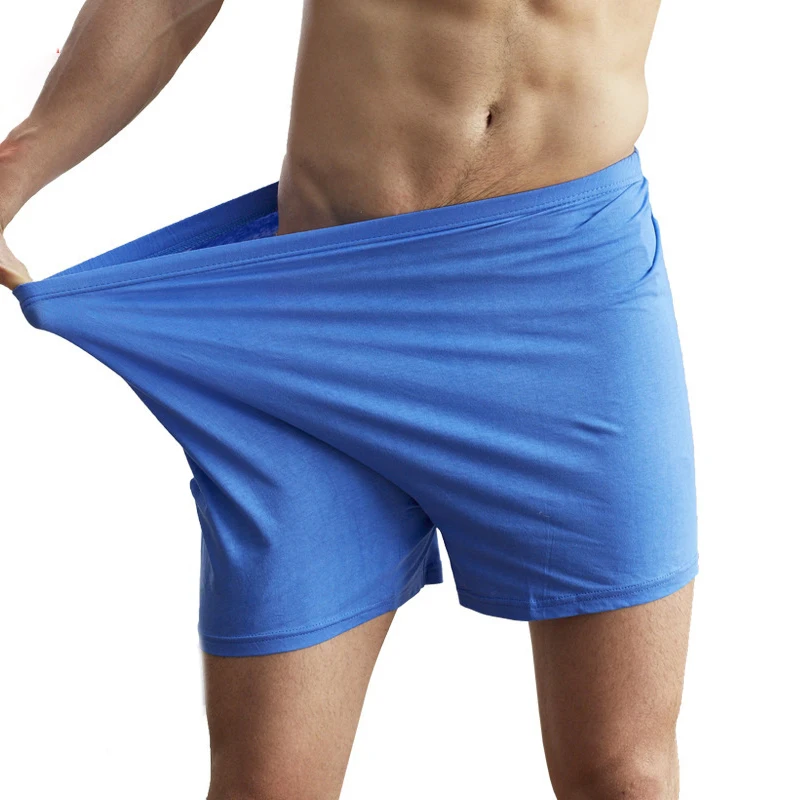 Hohe Qualität Unterhose Baumwolle Weiche Unterwäsche Männer Plus Größe Boxer Shorts Große Größe Atmungsaktiv Bequeme Lose Männlichen Höschen Image