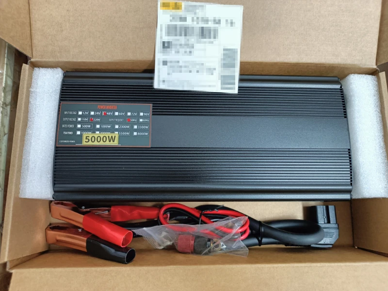 10000W 15000W 20000W reiner Sinus-Wechselrichter DC 12V zu AC 220V 60Hz Power Auto-Wechselrichter-Konverter Mehrere Steckeroptionen 10KW-30KW Image