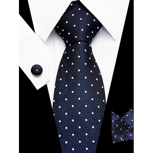 Lila kariertes Herren-Set aus Seidenkrawatte und Einstecktuch – stilvoll und elegant, perfekt für Hochzeiten, geschäftliche und formelle Anlässe Image