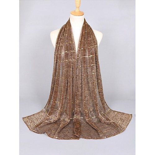 Brautjungfernschal für Damen, auch als Schal tragbar, in verschiedenen Farben erhältlich, aus Polyester, elegantes Design für Hochzeiten und Feiern. Image