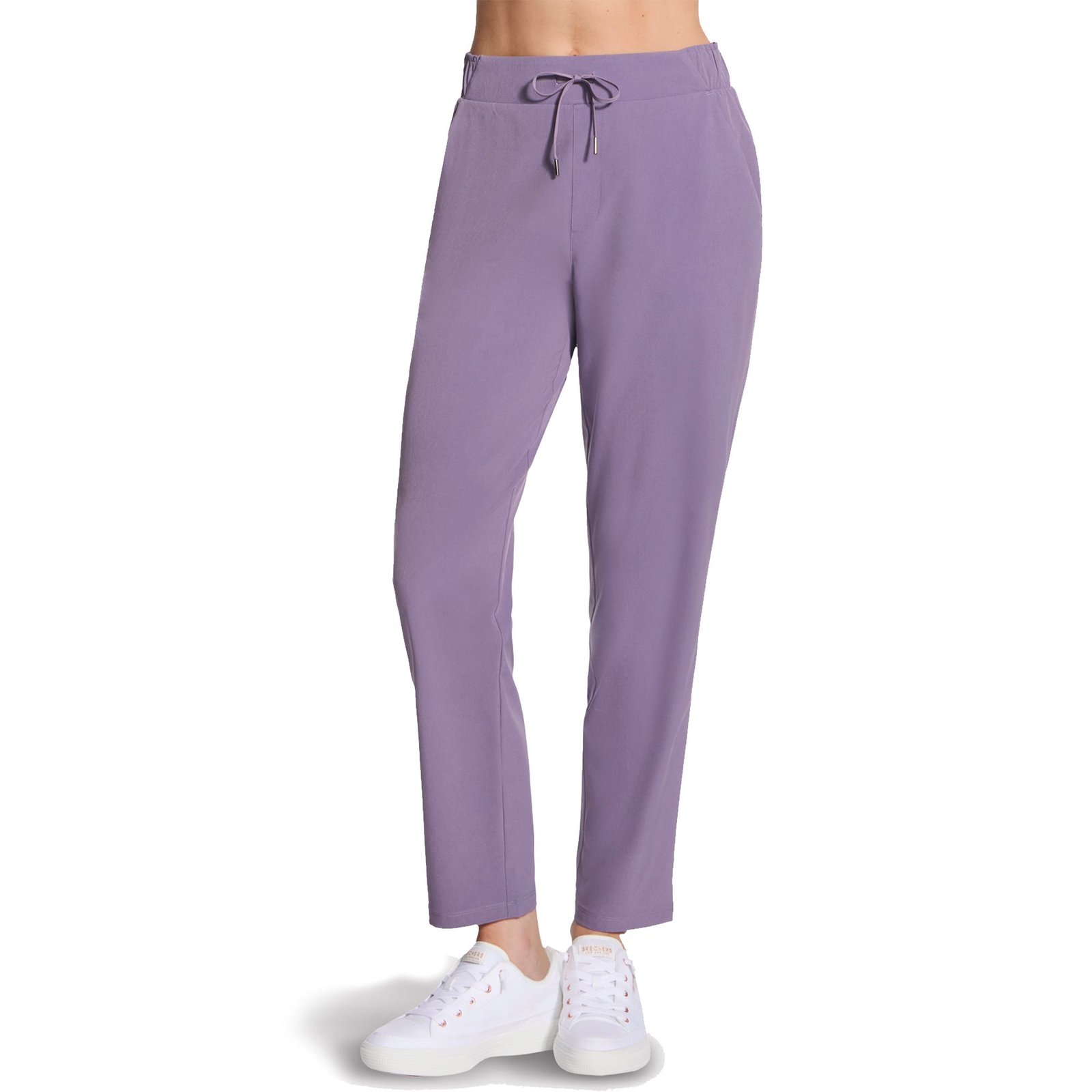 Skechers Women's Slip-Ins GoWalk Uptown Pant (Size M) Purple Sage, Nylon,Spandex