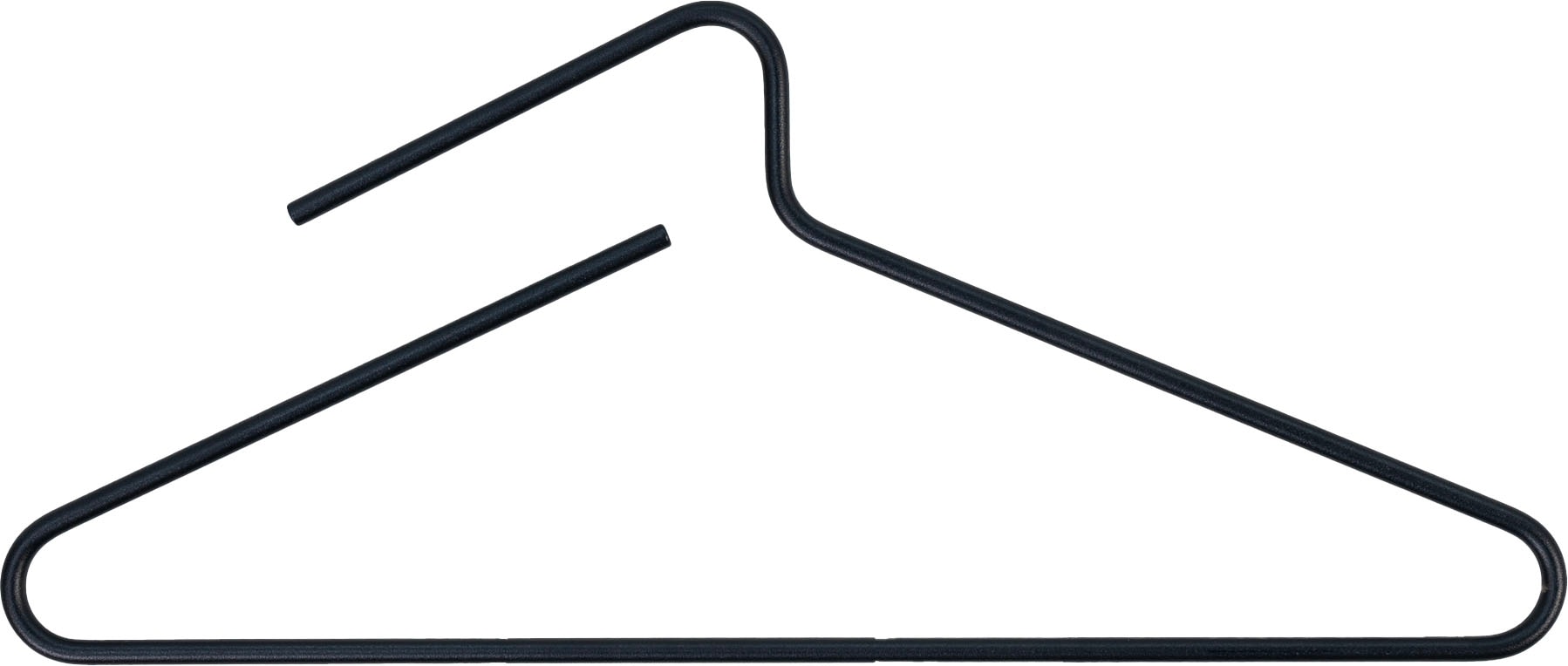 Garderobenhaken SPINDER DESIGN "HANG-ON Kleiderbügel", grau (silky taupe), B:46cm H:20,5cm T:0,8cm, Kunststoff, Garderobenhalter, Garderobenhaken