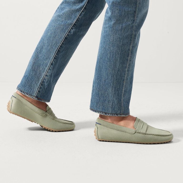 Driving Loafer - Blue - Rothy's Slip-Ons