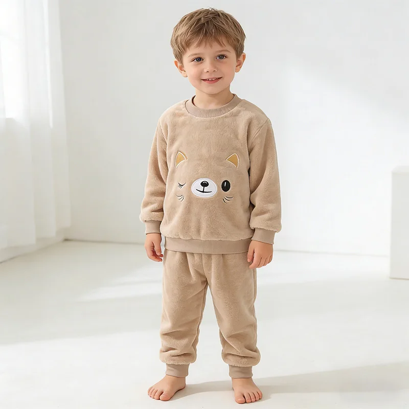 Ensembles de pyjamas pour enfants 2026 Hauts + Pantalons 2 pièces Pyjamas pour enfants Ensembles de vêtements d