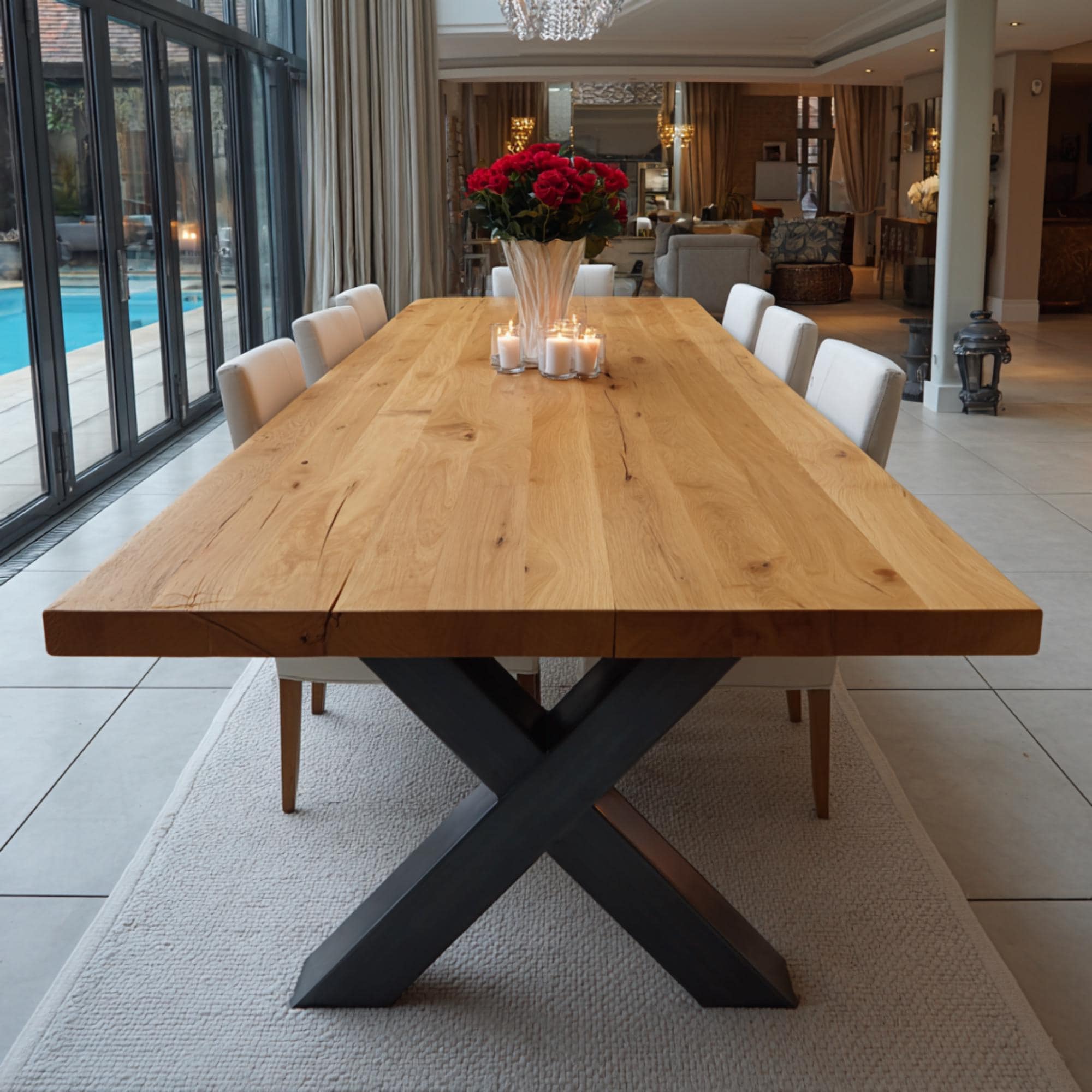 Tavolo da pranzo moderno, tavolo da pranzo, tavolo rustico, tavolo da cucina, tavolo in legno, tavolo in legno, tavolo da pranzo in legno personalizza