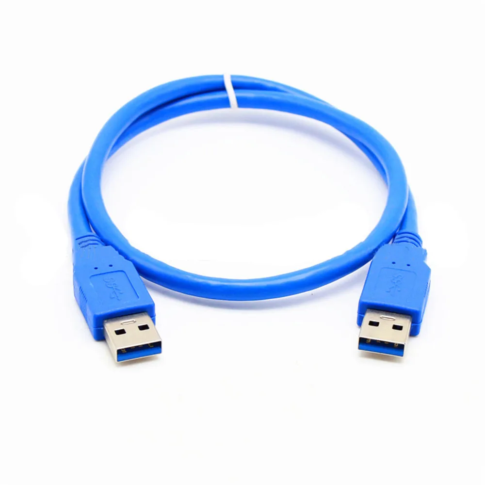 USB 3.0 auf USB-Kabel Stecker auf Stecker M/M Typ A auf A USB3.0 Verlängerungskabel Kabel Linie 0,3 m/0,5 m/1 m Hohe Qualität für Heizkörper-Mobile Image