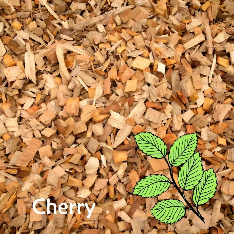 125 g-500 g BBQ-Holzspäne, Grillzubehör, Erle, Kirsche, Buche, Birnenchip, natürliche Holzstämme für Rauchpistole, Kaltrauchergenerator Image