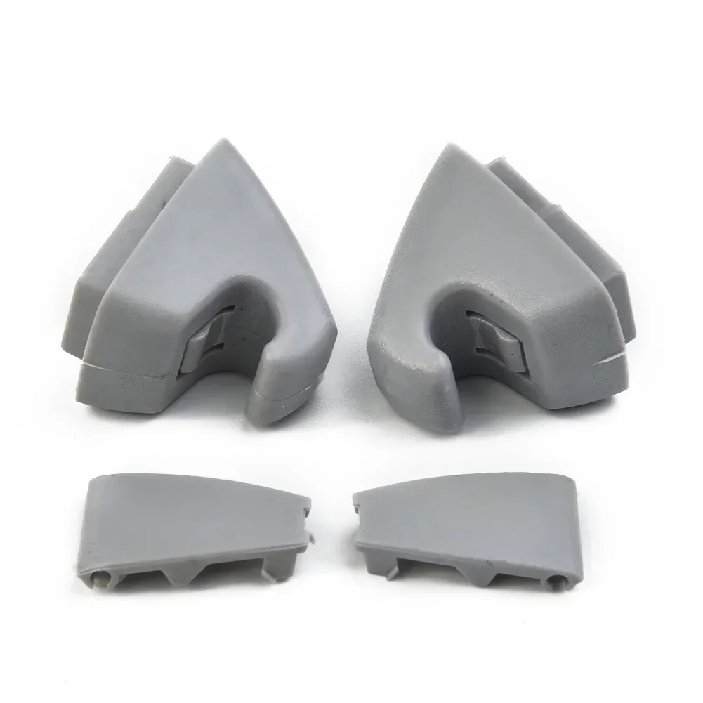 Gancio per gancio interno per fermo per visiera parasole per auto da 2 pezzi per Cruze Sonic Spark 95994975 Staffe a clip di supporto per parasole anteriore grigio