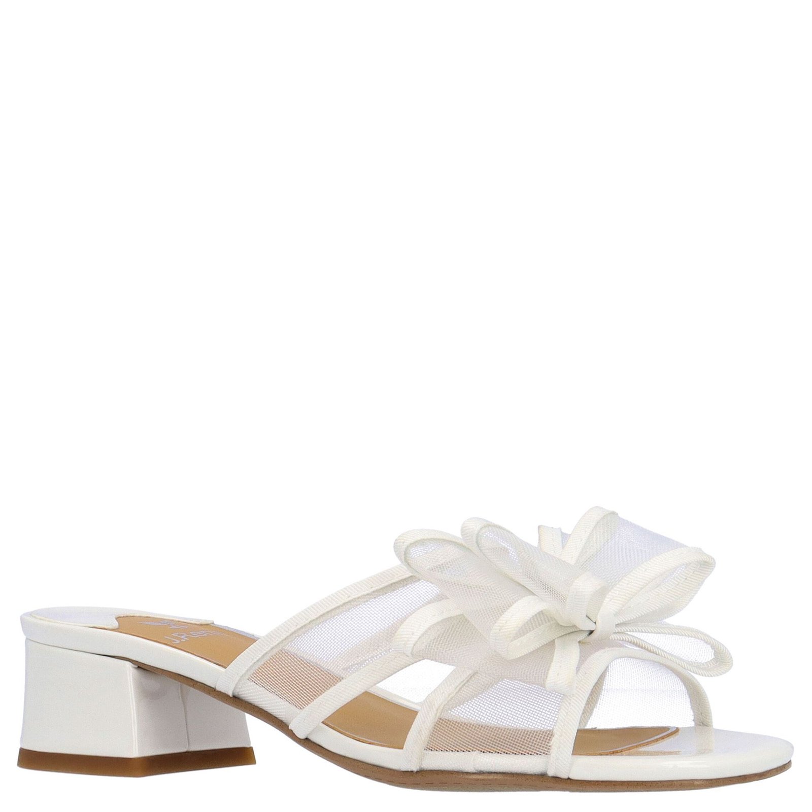 J. Renee Finola - Womens 8.5 White Sandal Medium