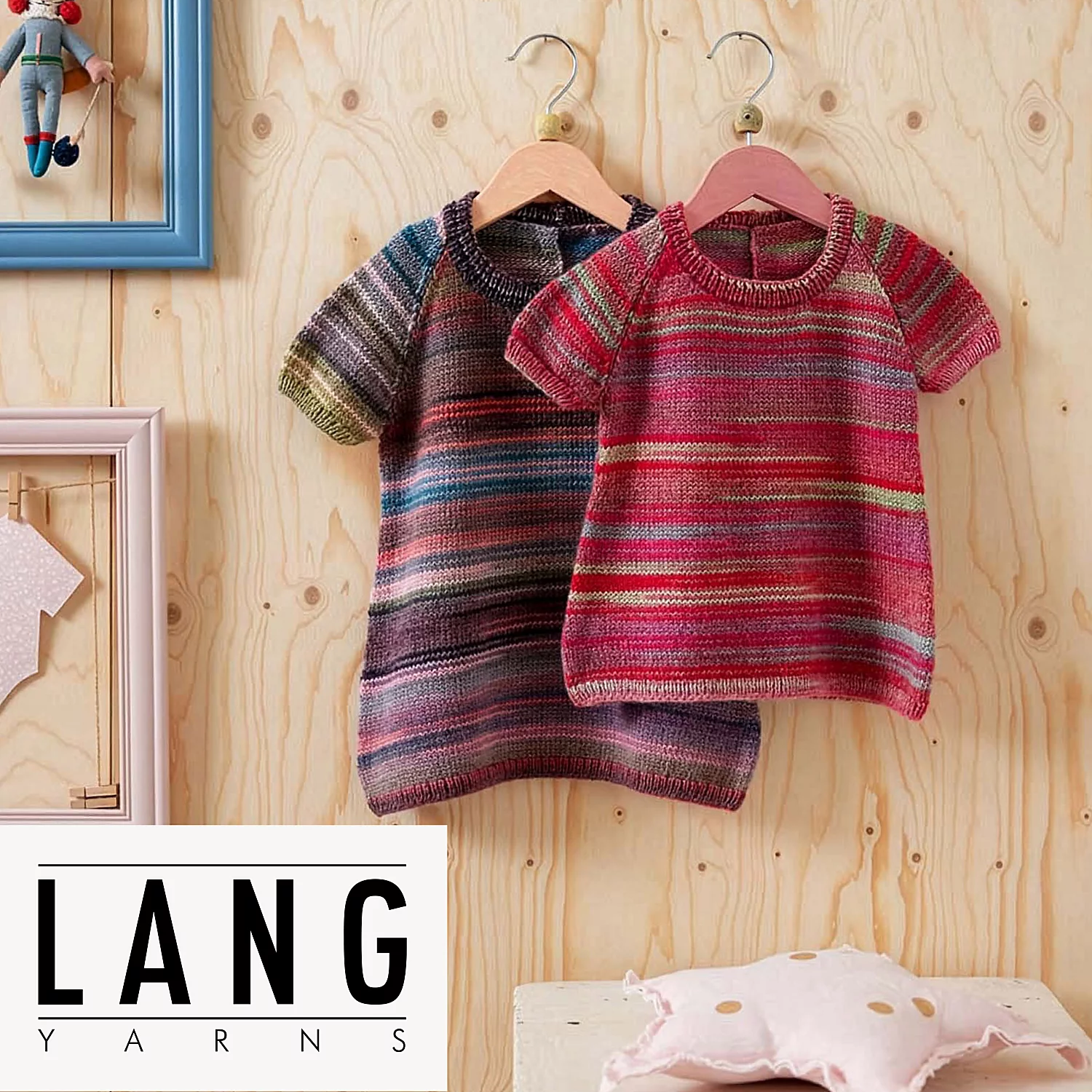 Strickanleitung – Kleid Amalie aus Lang Yarns Mille Colori Baby Image