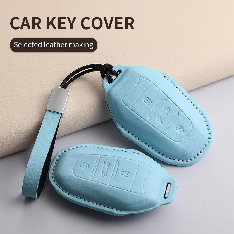 Für Peugeot 508L 408 5008 408X4008 Auto Smart Remote Key Shell Fob Auto Schlüssel Fall Abdeckung Shell Anti-Scratch schutz Zubehör Image