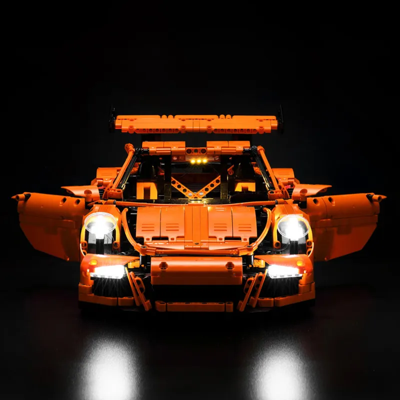 LED-Beleuchtungsset passend für LEGO Porsche 911 GT3 RS 42056 Beleuchtungsgeschenk (ohne Bausteine) Image