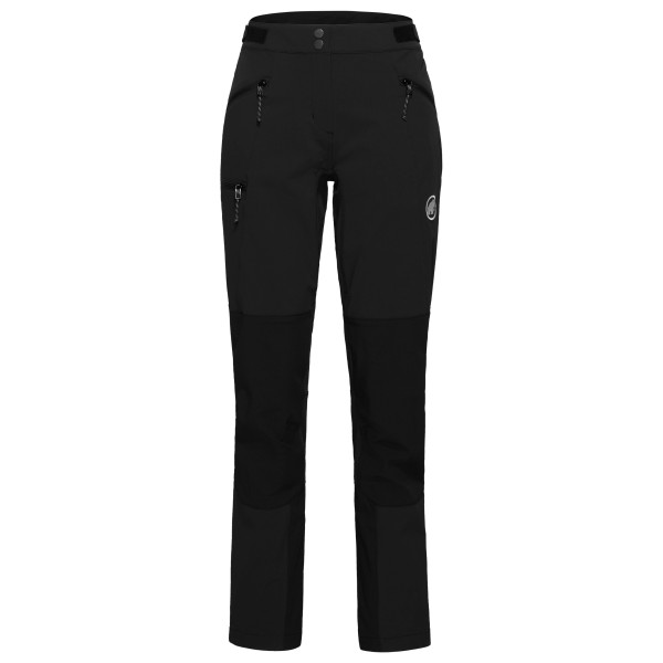 Mammut - Women's Courmayeur Softshell Pants - Tourenhose Gr 38 - Short schwarz