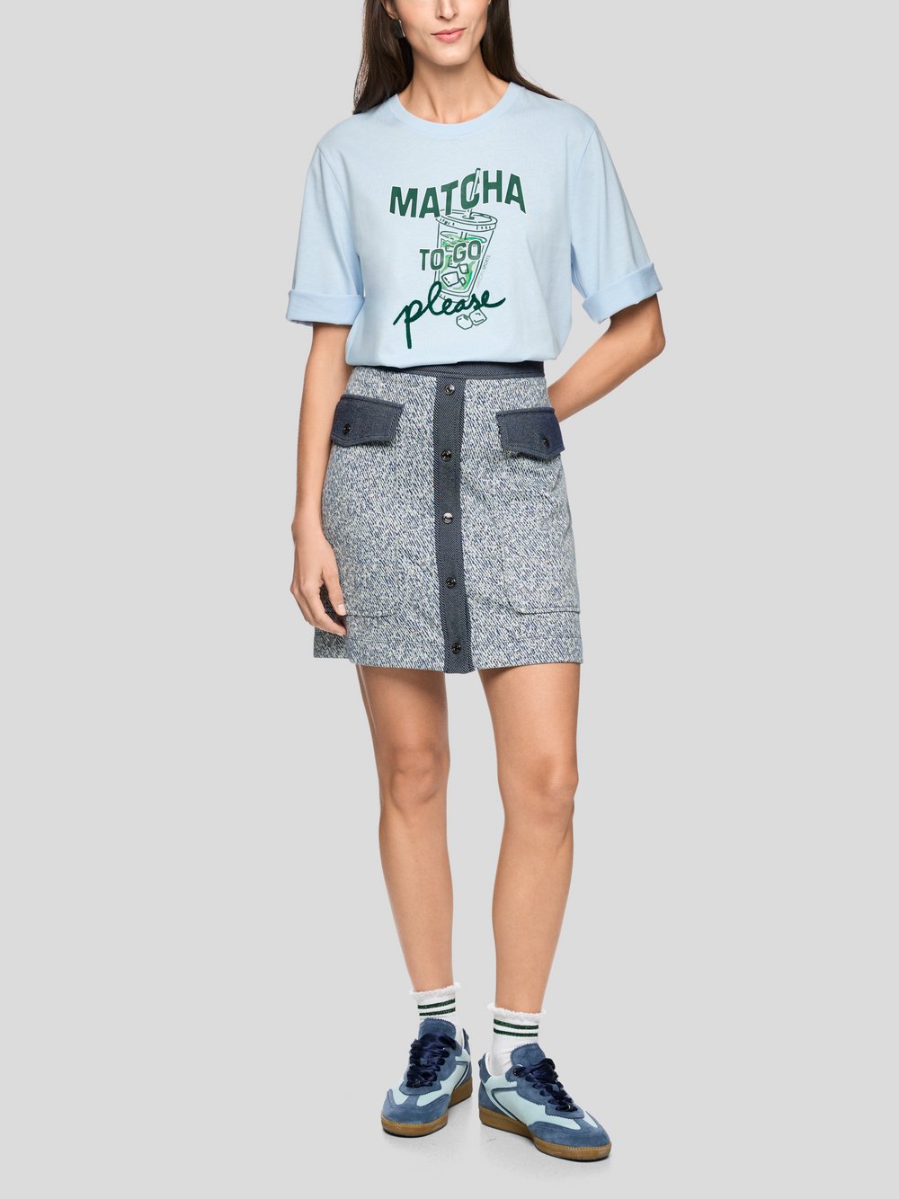 Marc Cain Rock Damen blau, 36