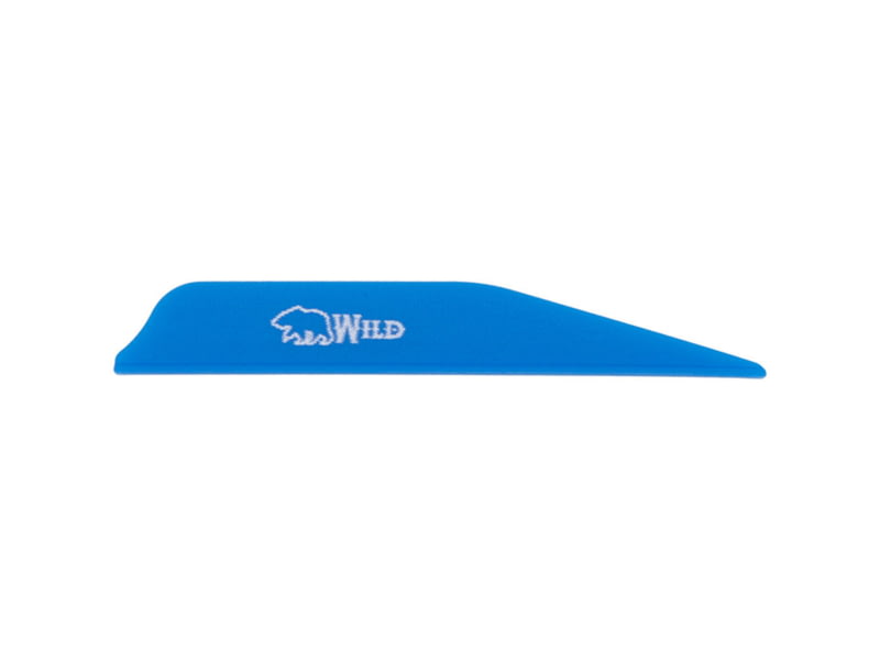 Bohning Wild Vanes 3 in Satin Blue 100 Pk 101082SB3