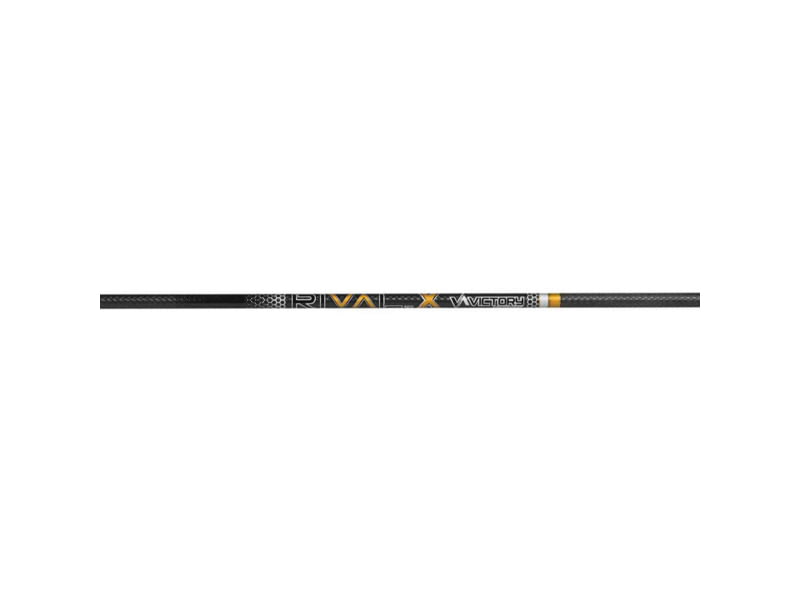 Victory Rival Arrow Shafts 400 Spine 1 doz Black RVL-400S-12