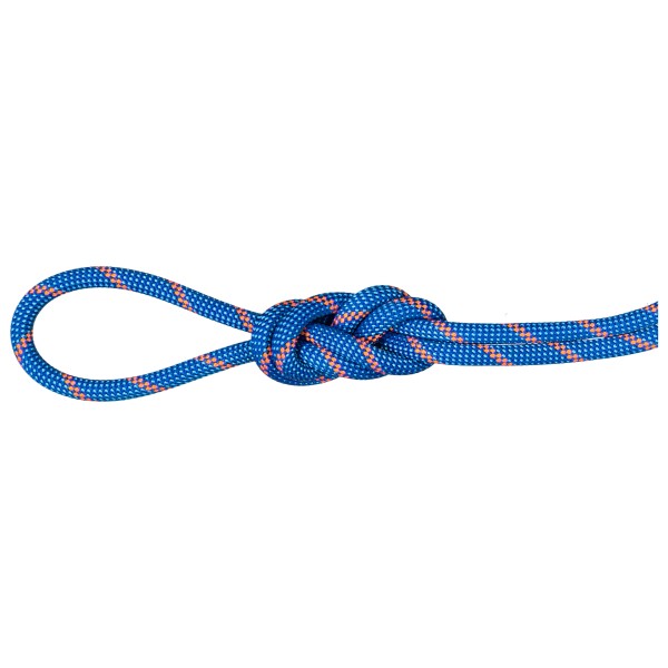 Mammut - 7.5 Alpine Sender Dry Rope - Halbseil Länge 50 m blau/weiß