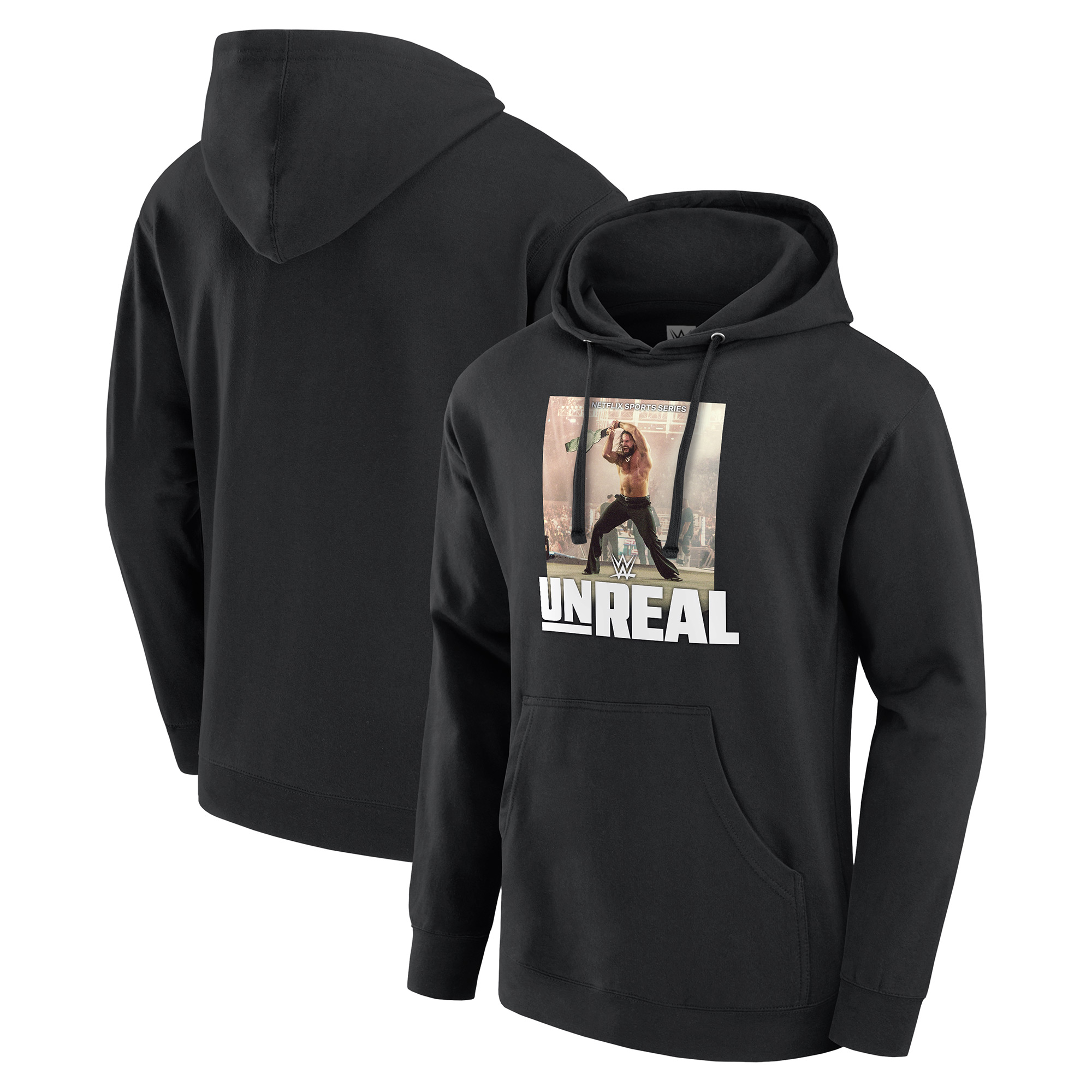 Schwarzer Seth Rollins Unreal Hoodie für Herren Image