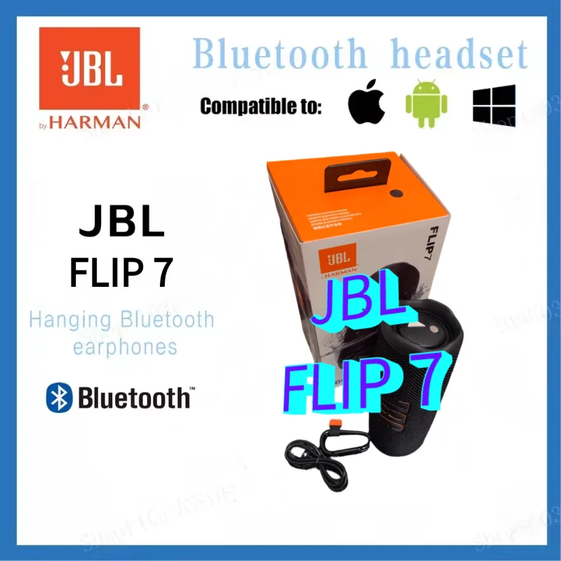 Enceinte Bluetooth sans fil JBL Flip 7 - Robuste, étanche IP68, basses puissantes, son cristallin pour les aventures en plein air