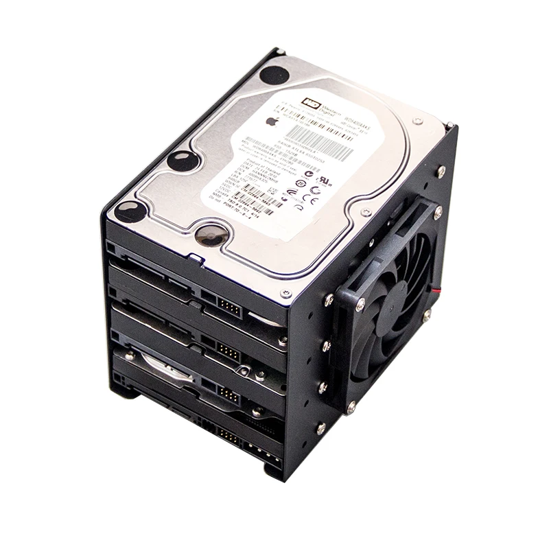 Kit de montage en rack pour disque dur 3,5 pouces 4 baies pour boîtier d