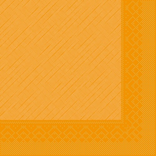 Mank Serviette aus Tissue Deluxe - CURRY/ORANGE, 4-lagig, 40 x 40 cm, 50 Stück Image