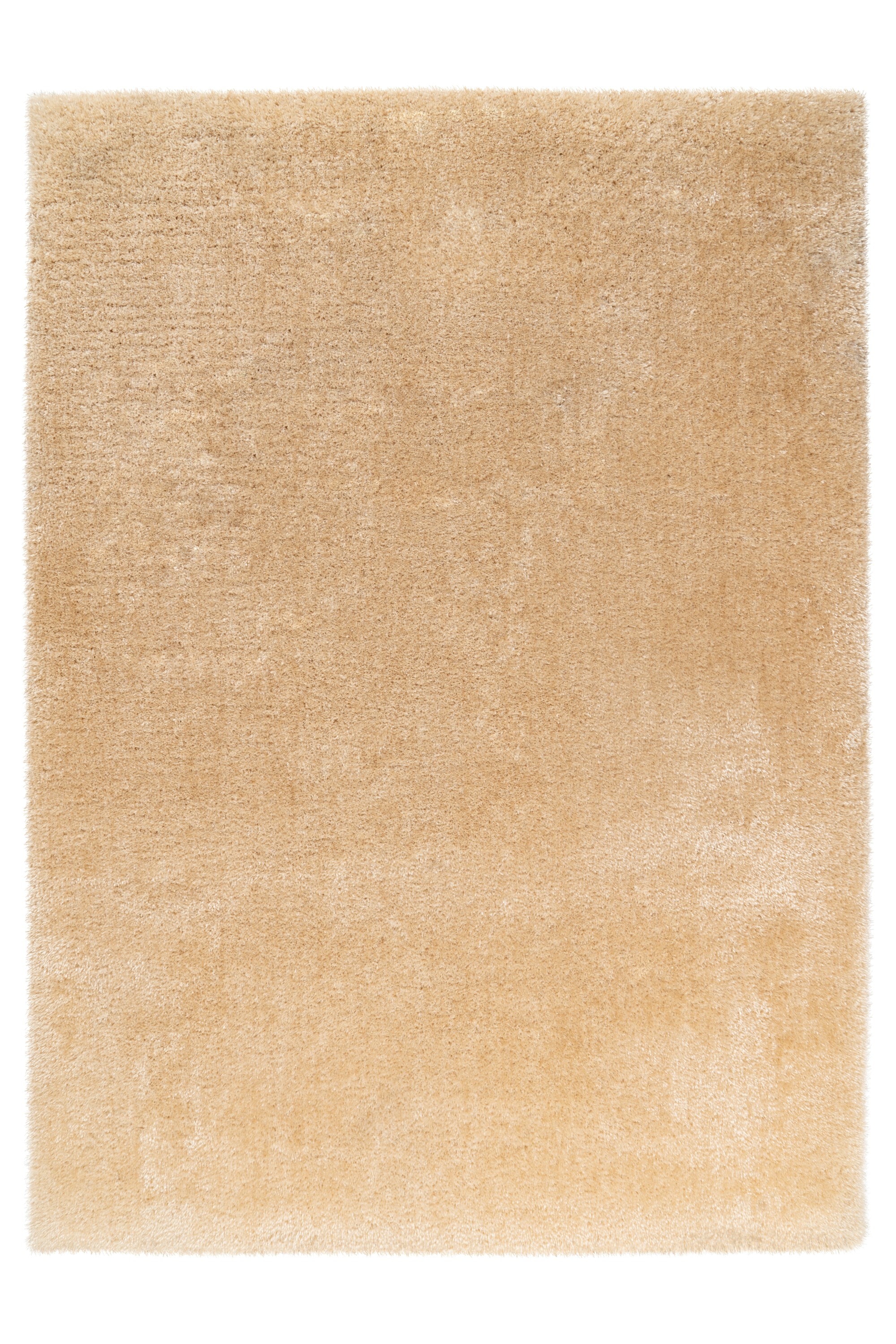 Hochflor-Teppich KAYOOM "Zone 825", beige, B:120cm H:25mm L:170cm, Polyester, Teppiche, Hochflor, Shaggy, Langflor, Wohnzimmer
