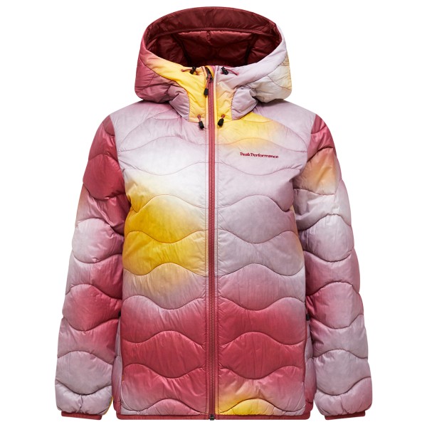 Peak Performance - Women's Aop Helium Down Hood - Daunenjacke Gr XL rosa