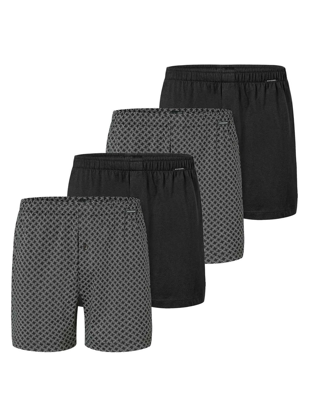 Schiesser Boxershort 4er Pack Herren mehrfarbig, XL Image