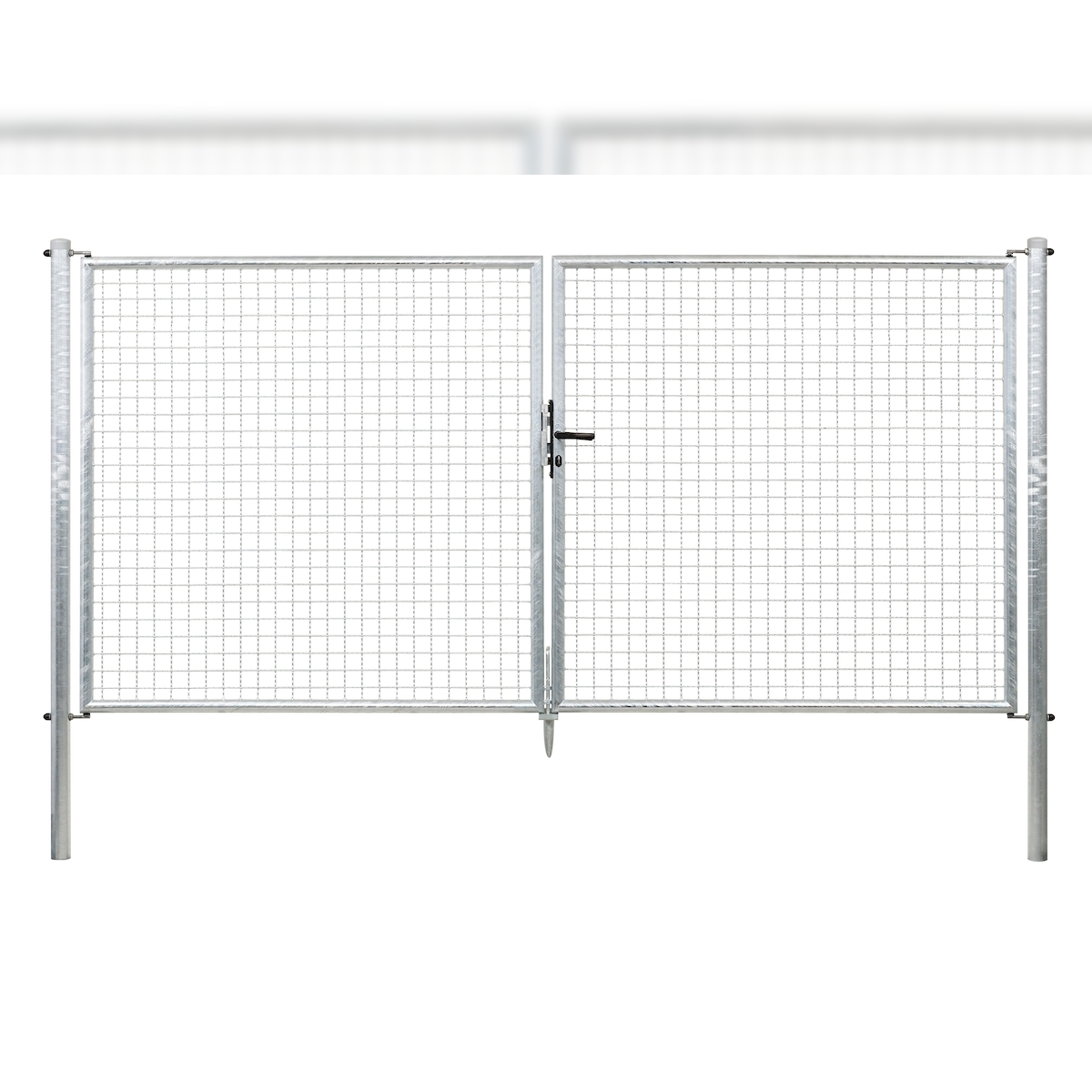 Alberts 603106 Wellengitter-Doppeltor, grün, Breite 300 cm, Höhe 150 cm Image