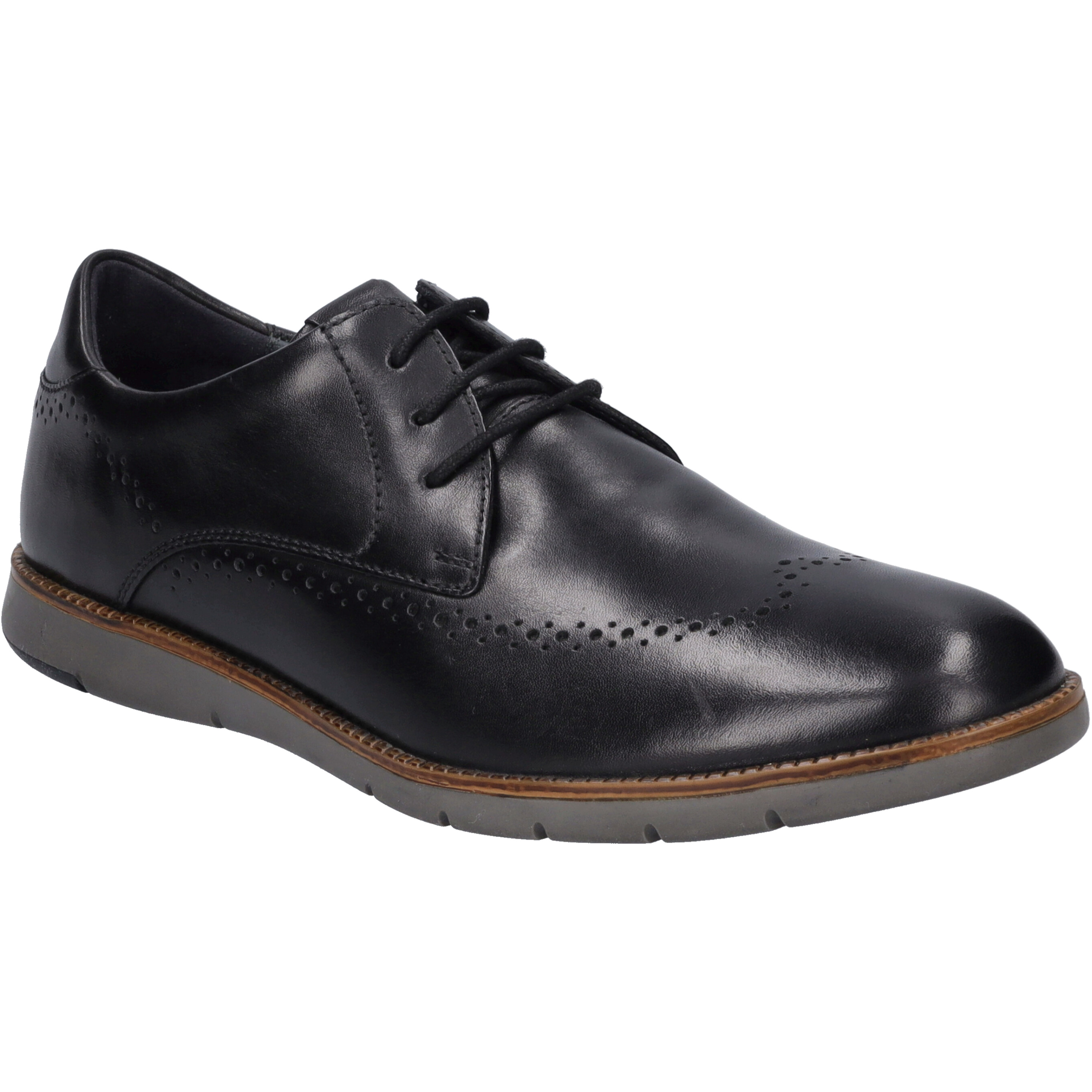 JOSEF SEIBEL Herren Halbschuh Tyler 33 in schwarz