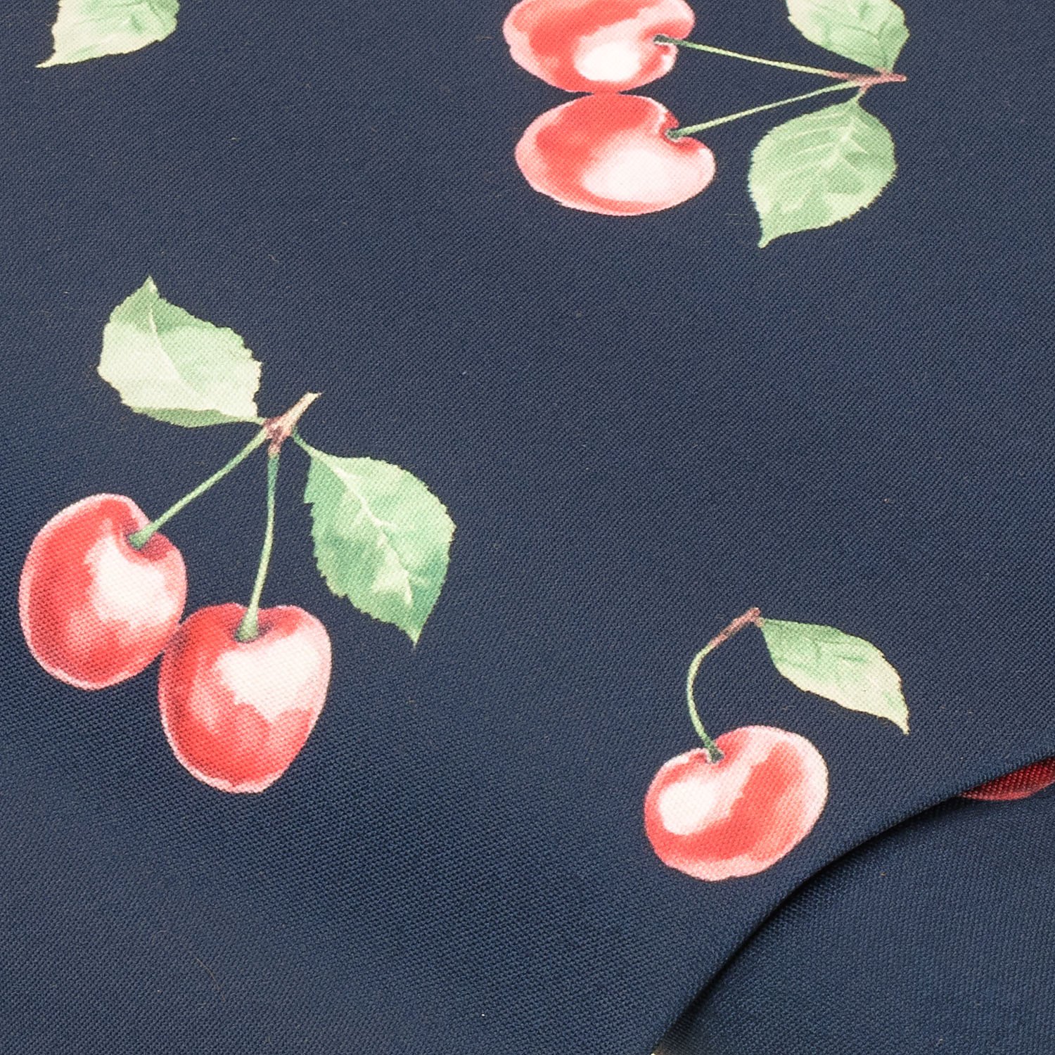 Beschichteter Canvas Kirschen, dunkelblau-color Image