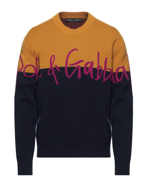 Sweater - Blue - Dolce & Gabbana Knitwear