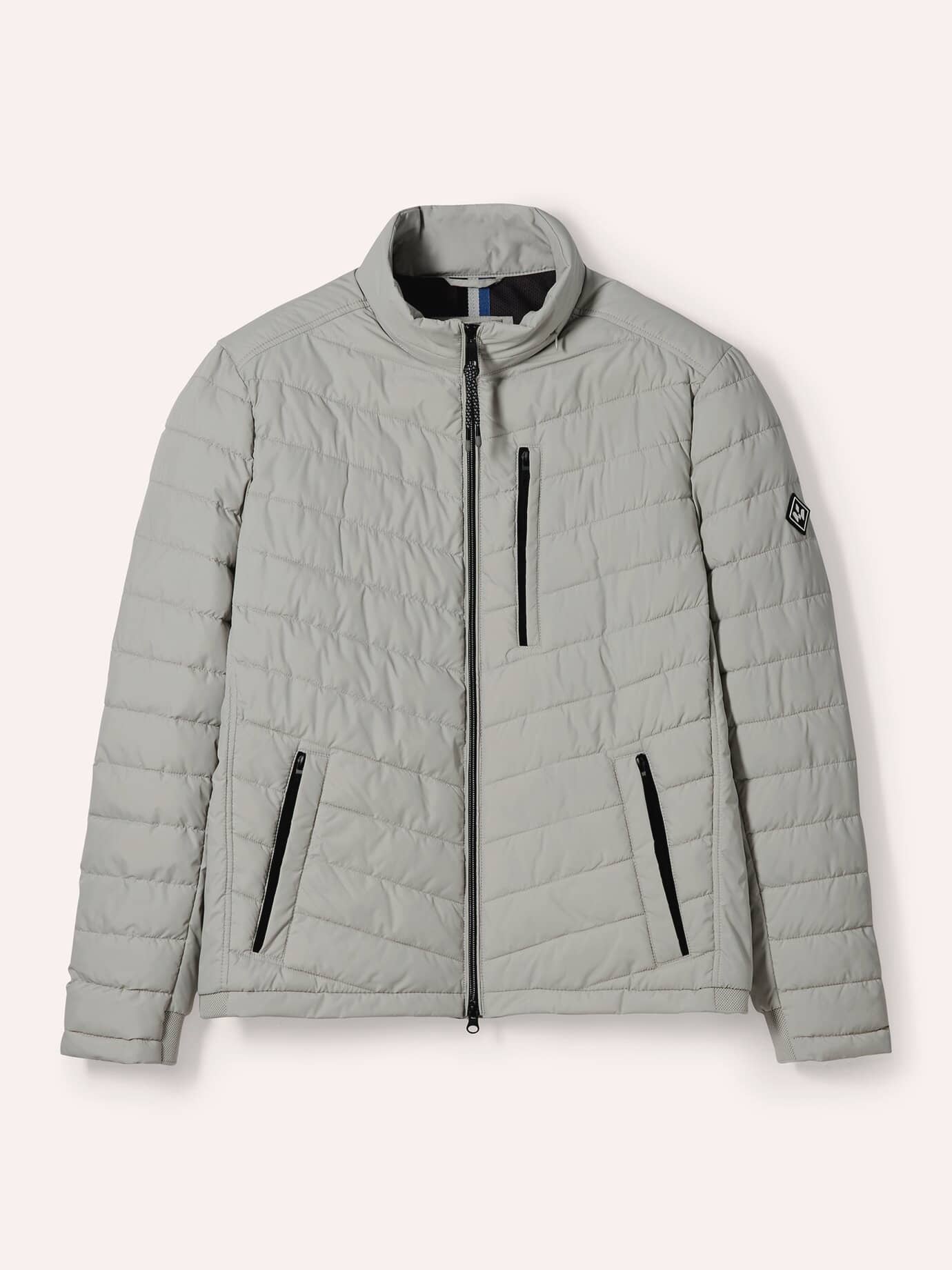 Walbusch Herren Klima Leichtsteppjacke Beige