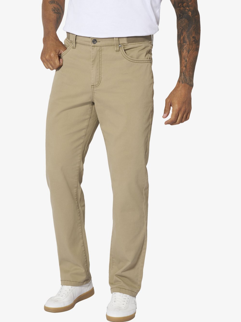Jan Vanderstorm Hose Herren beige, 56-34 Image