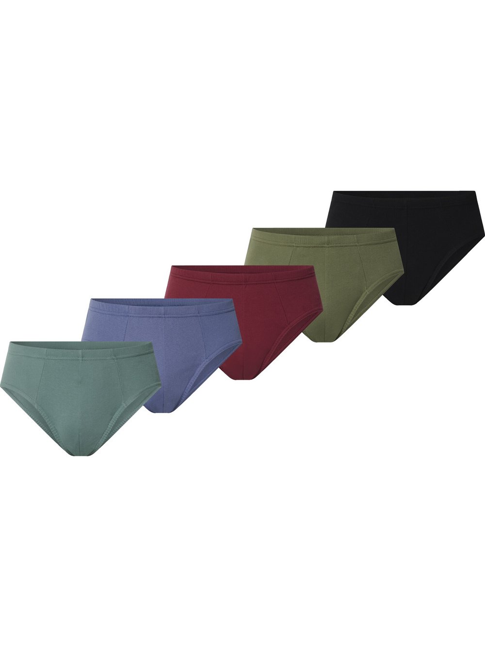 Jan Vanderstorm 5er Pack Sportslip Herren schwarz, XL/XXL Image