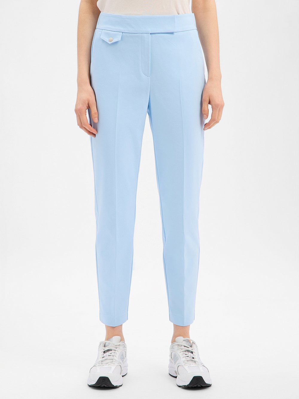 s.Oliver BLACK LABEL Stoffhose Damen hellblau, 46 Image