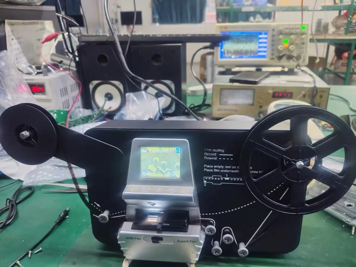 Winait 7'' Reel Roll Film Scanner für Super 8mm und 8mm Film Image